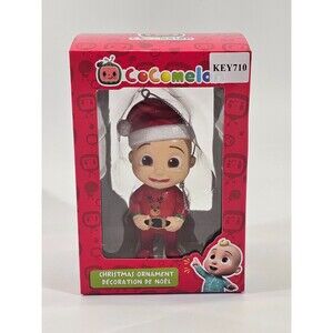 Kurt S Adler Cocomelon Holiday Edition Christmas Tree Ornament JJ Santa Suit NEW